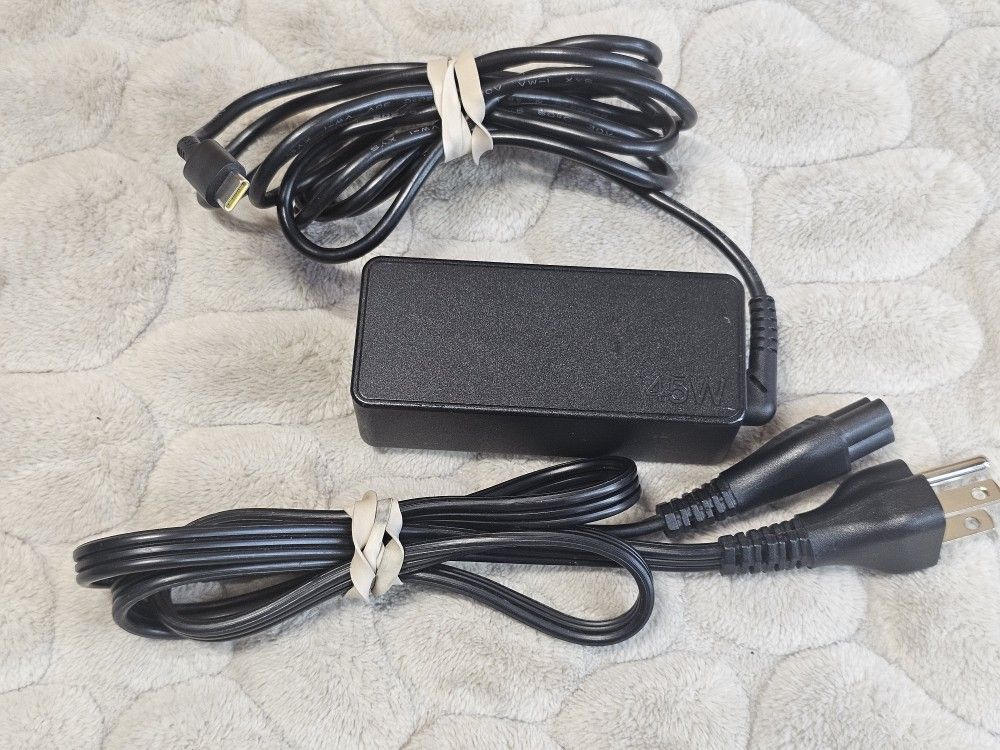 Genuine OEM Lenovo 45W USB-C AC Adapter