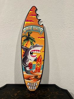 Great White Branded Beer Sign