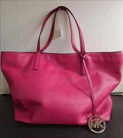 MICHAEL KORS RASPBERRY TOTE