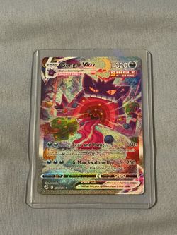 GENGAR Vmax pokémon card (sleeved)