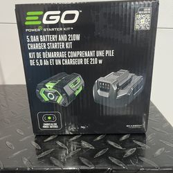 EGO POWER+ 56 -Volt, 5 Ah Lithium Ion (Li-ion) Battery/Charger $369plus tax at Lowe's