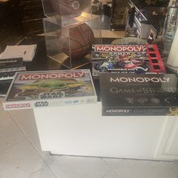3 Monopoly Boards For Sale