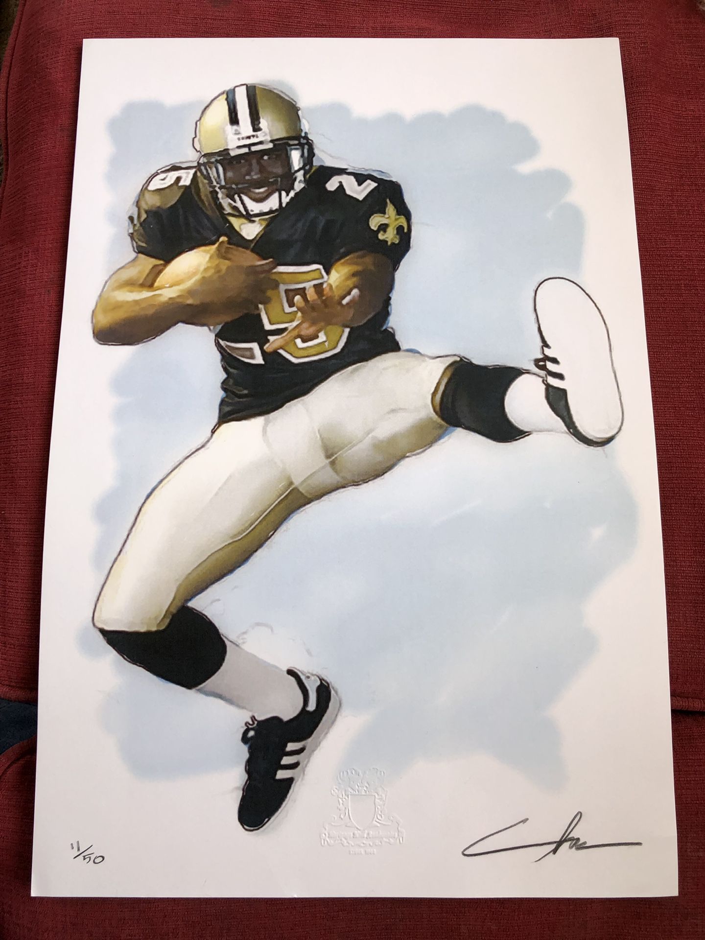 USC TROJANS REGGIE BUSH NEW ORLEANS SAINTS