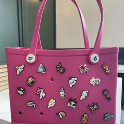 Pink Tote Bag