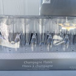 $30 Plastic Champagne Flutes *new*