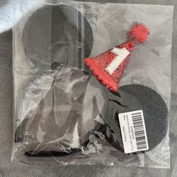 1st Birthday Mickey Ears 