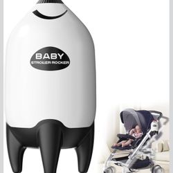 Baby Rocker, Portable Baby Bouncer Gently Rocks Any Stroller or Pram, Baby Vibrating Soother Adjustable Speed and USB Rechargeable, Baby Sleep Aid New