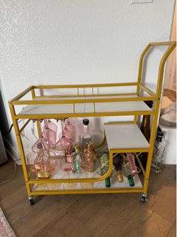 Gold Bar Cart