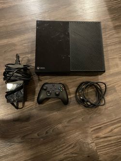 Xbox one, with all chords and controller included