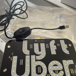 Anuncio Luminoso Uber 