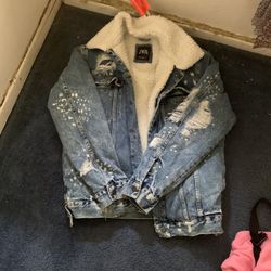 Men Zara Jacket Great Condition Size Large 65