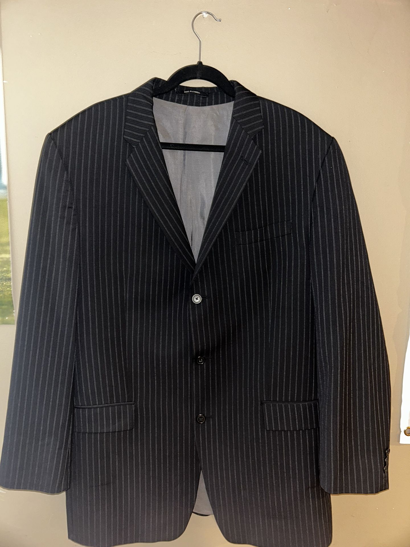 (Open To Negotiations) Calvin Klein Men’s Black Suit Jacket