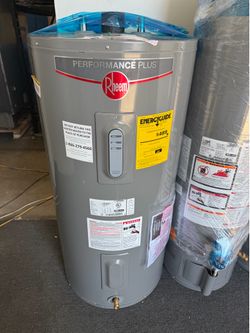 Rheem water heater 30,40,50 gallon propane electric natural gas