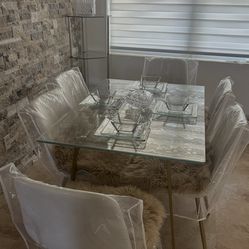 Dining table set