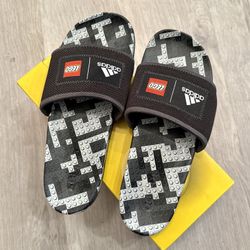 Adidas X Lego Adilette Comfort Slides - 10M