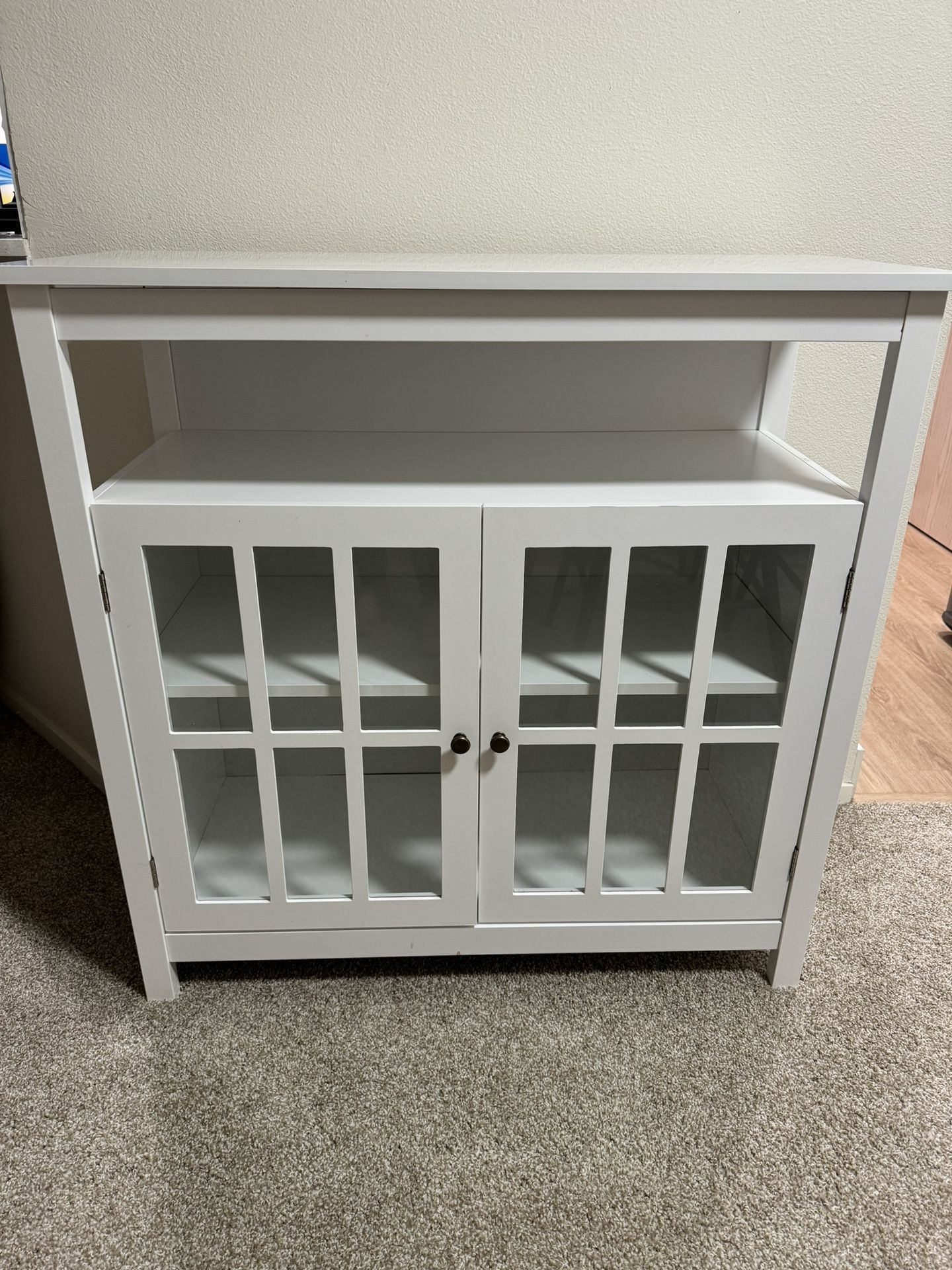 White Buffet Cabinet