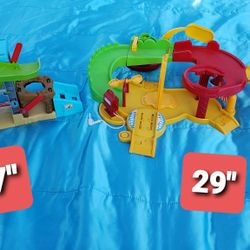 CAR TOYS for Boys RAMP & CAR GARAGE 