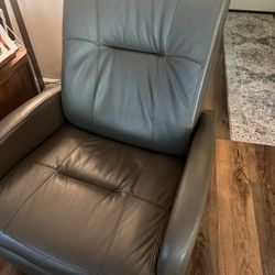Gray Electric Motion Recliner 