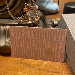 Vivienne Westwood Orb Necklace Rose Gold