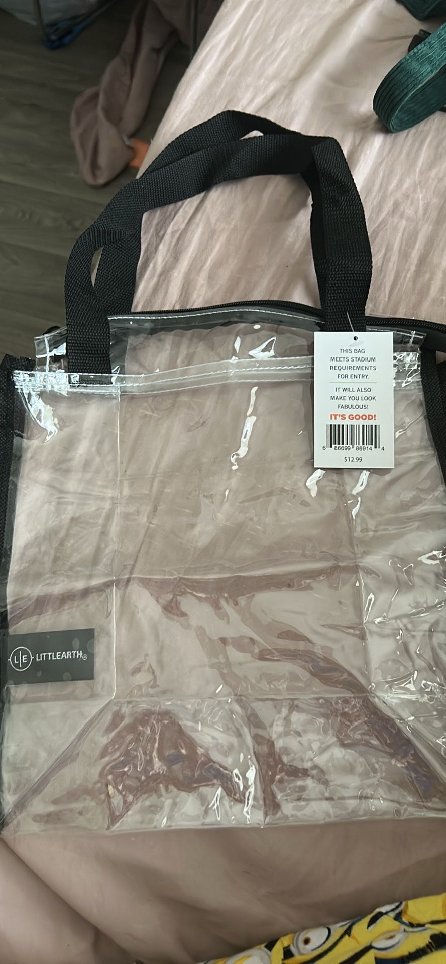 Clear Stadium Bag (new)