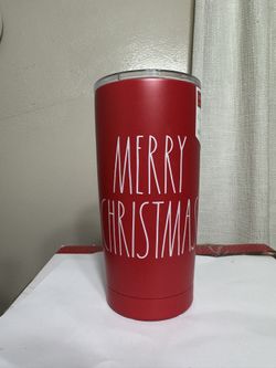 Rae Dunn Merry Christmas Tumbler 