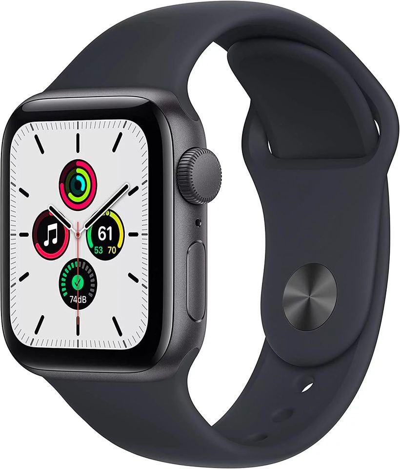 Apple Watch SE 1st generation GPS 40mm Space Grey Alumium Case Midnight Sport Band MKQ13LL/A