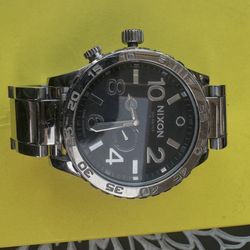 Nixon 51-30 Stainless Steel Watch 