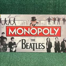 The Beetles Monopoly Collectors Edition 2010 John Paul George Ringo Game Factory Sealed!