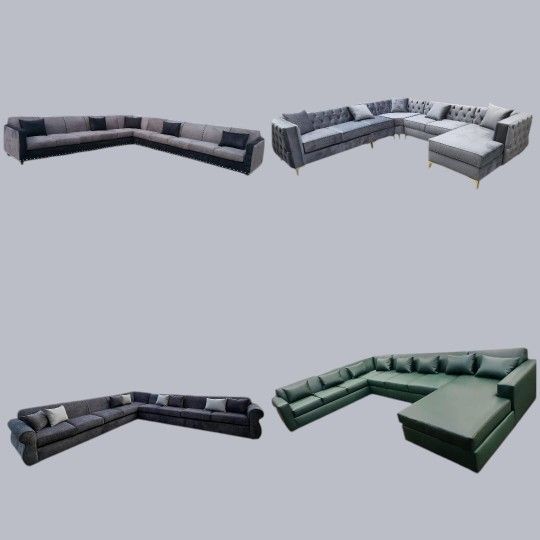 Brand NEW SECTIONAL COUCHES Sofas CHAISE Lounge