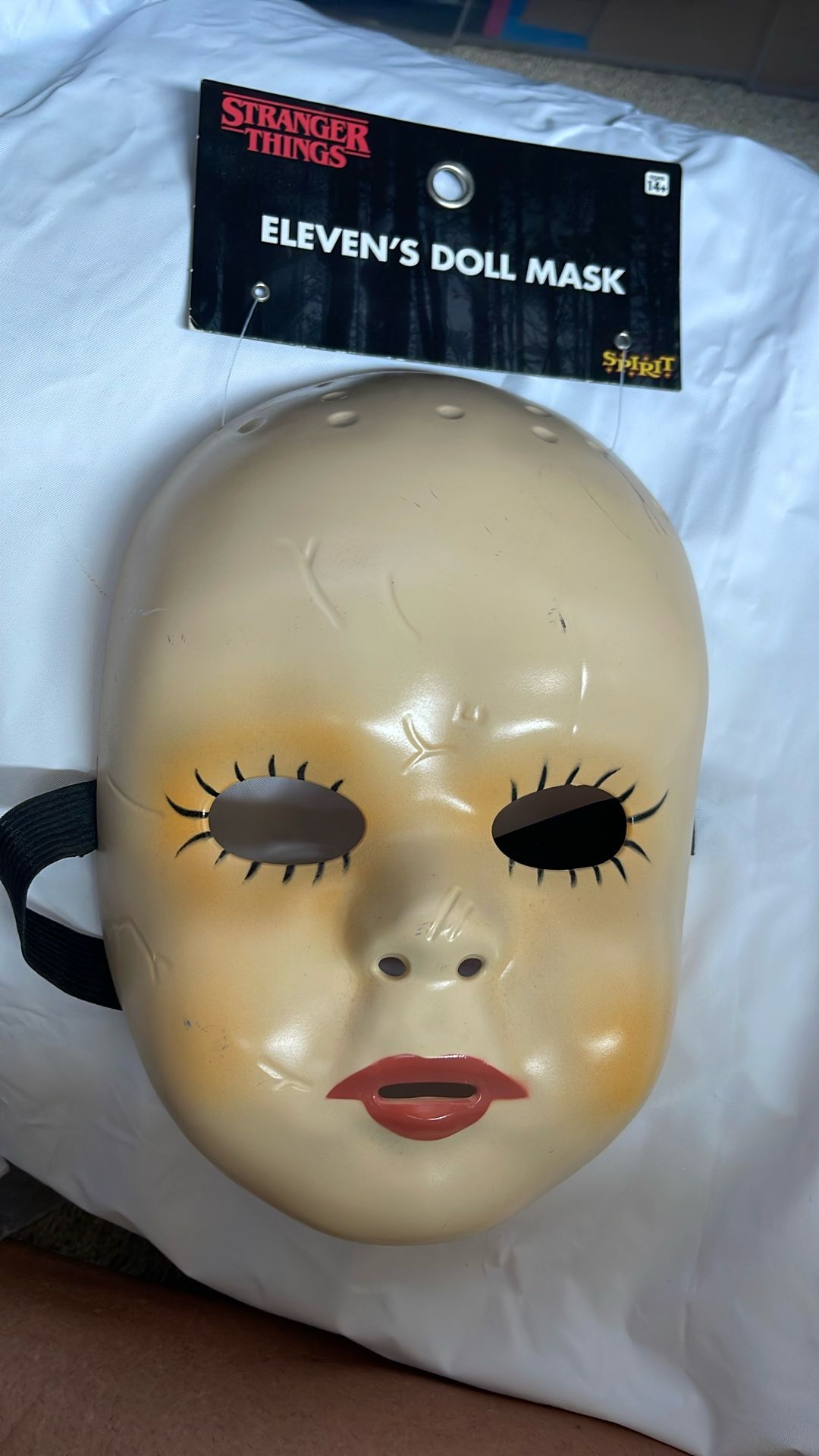 Stranger Things Eleven's Baby Face Mask