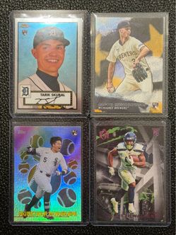 4 of the best rookie cards you can own. TARIK SKUBAL, JACOB MISIOROWSKI, MUNETAKA MURAKAMI, SUPER BOWL MVP KENNETH WALKER III