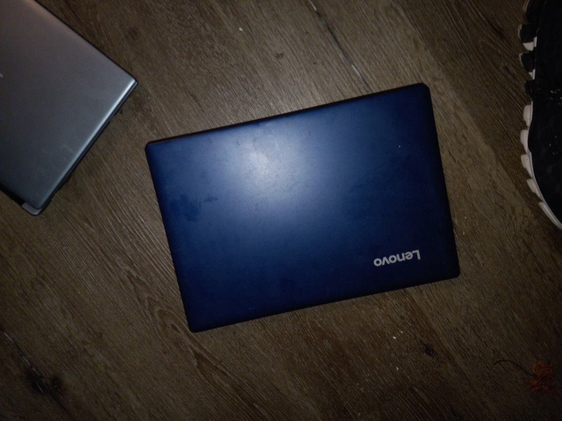 Lenovo Laptop As Well As Acer Chrome Book