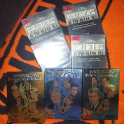 Mission Impossible & Band Of Brothers Dvds