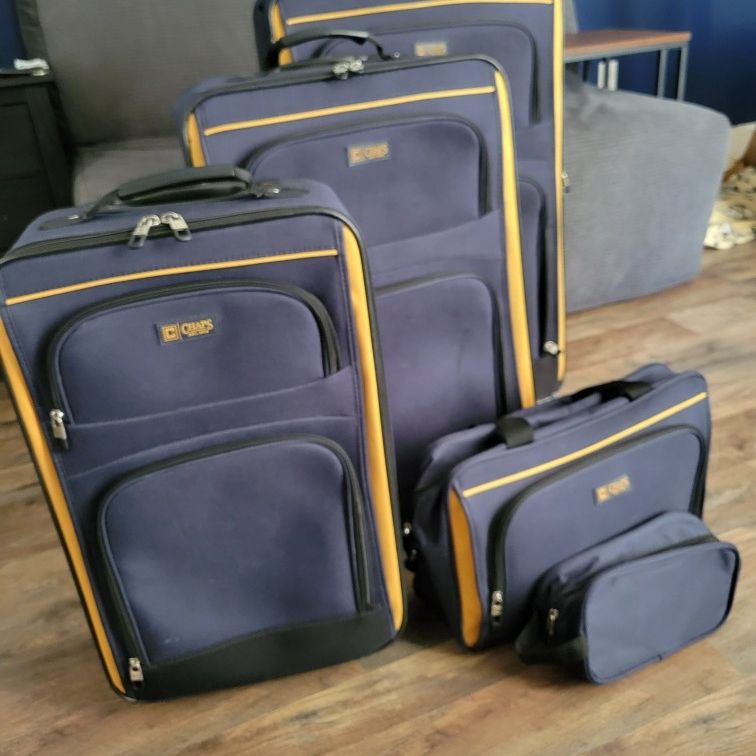 Cabin Luggage Chaps Luggage Bag Chaps Luggage Set (5 Piece) For