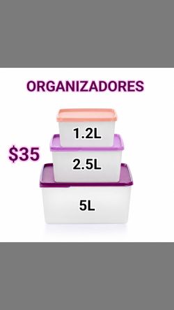 Tupperware Organizadores/ Keeptab Organizers
