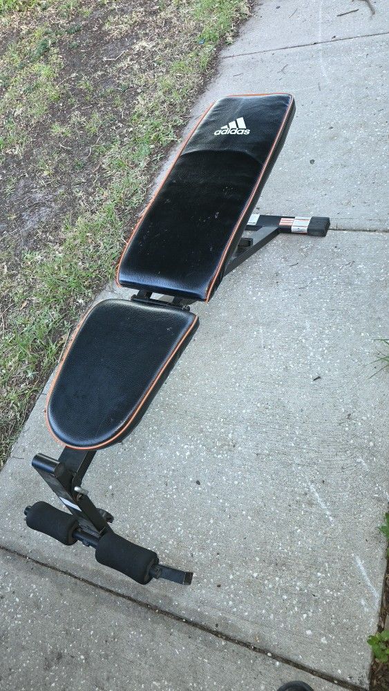 Adidas adjustable weight bench
