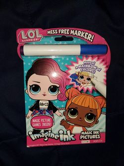 LOL Surprise imagine ink game coloring book