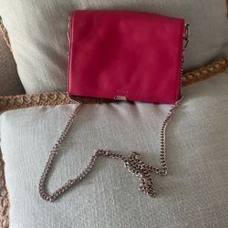 All Saints / All Saints, Crossbody / Pink leather bag / Purse