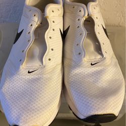 White NIKES