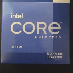 i7-13700k New In Box