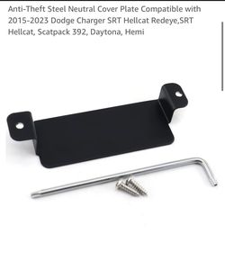 Brand New Security Plate Dodge Mopar