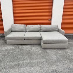 Gray Sectional Sofa Couch 🚛 SAME DAY DELIVERY