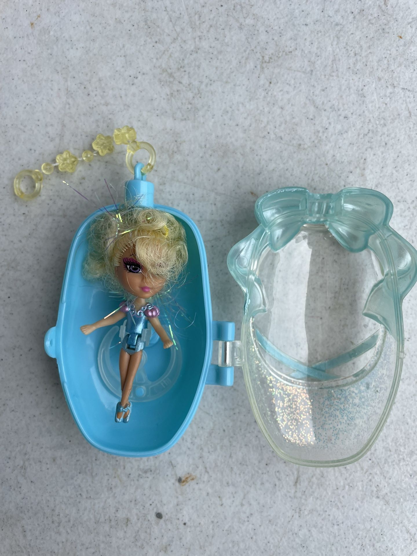 Barbie Peekaboo Petites Ballerina Doll In Case