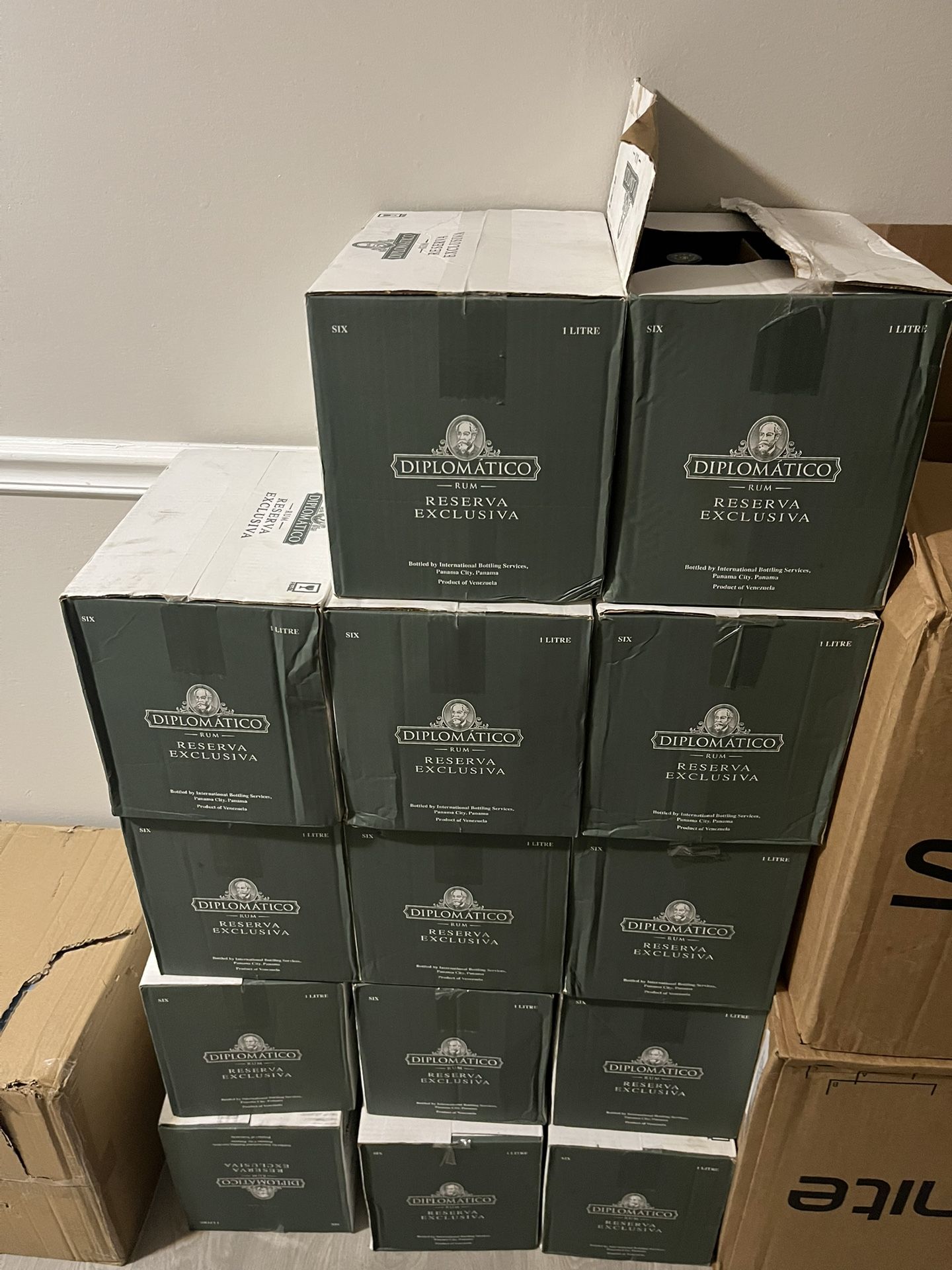 14 Cases Of Rum