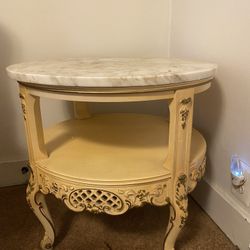 Antique marble table