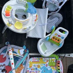 Baby Toys, Chair, & Bath 