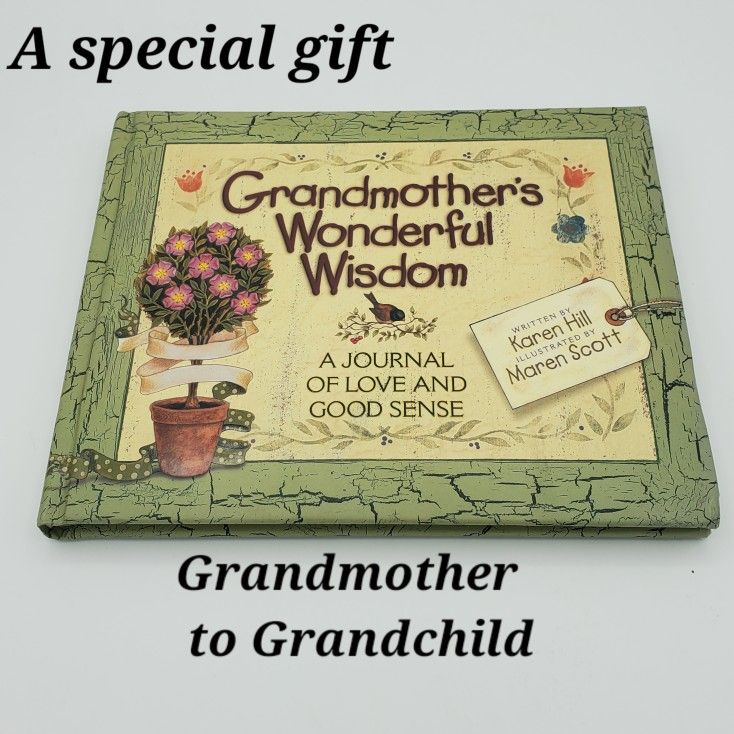 NEW Grandmother's Wonderful Wisdom : A Journal of Love - Fill Out For Grandchild