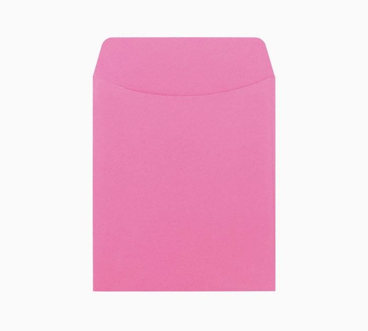 Hygloss Products Library Card Pockets - Perfect for Classroom, Arts & Crafts & Much More - Non-Adhesive - 3 x 5 in - Electric Pink - Pack of 250 Pocke