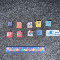 Lilo and Stitch Keyboard Keys
