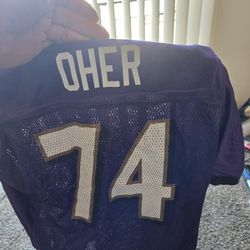 Michael Oher Size Small Woman Reebok